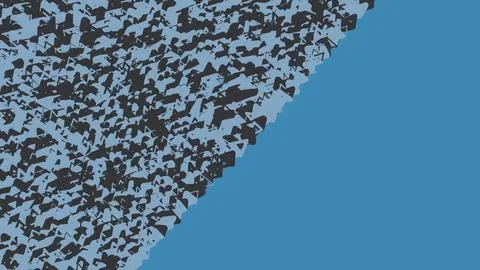 Abstract pixelated mountain landscape design Illustration