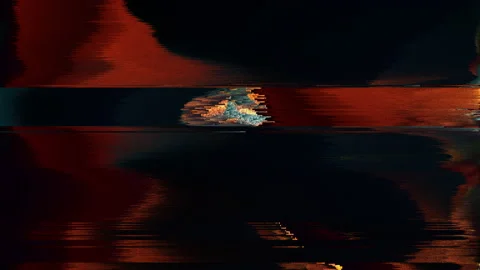 Abstract pixelation animation with glitch and pixel sorting effects. Video stock 174673956