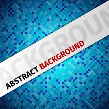 Abstract pixels backgroound Stock Illustration