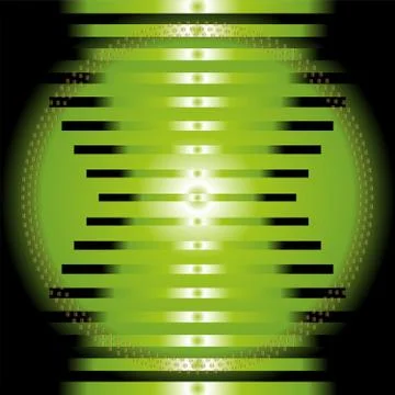 Abstract plaid circle green background Stock Illustration