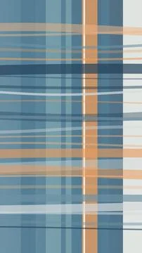 Abstract plaid pattern in blue, beige, and neutral tones creates a calm, mo.. 스톡 일러스트