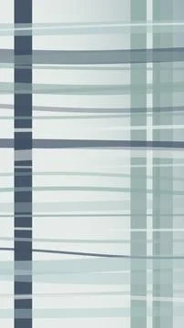 An abstract plaid pattern in soft blues and grays creates a calm modern moo.. Stockillustratie