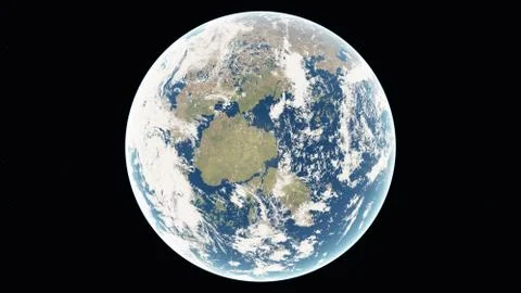 Abstract planet like earth Stock Illustration