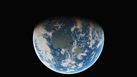 Abstract planet like earth Stock Illustration