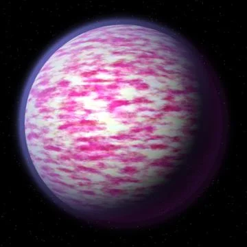 Abstract planet generated texture background Stock Illustration