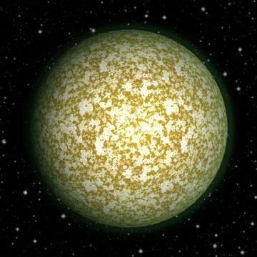 Abstract planet generated texture background Stock Illustration