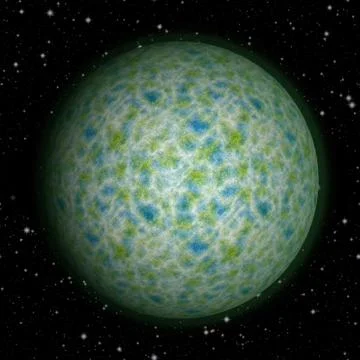 Abstract planet generated texture background Stock Illustration