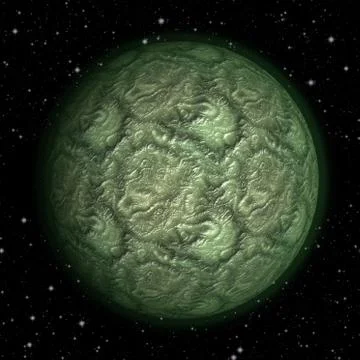 Abstract planet generated texture background Stockillustratie