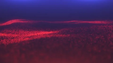 An abstract planet with a liquid surface and a blue atmosphere Stock Footage 233097687