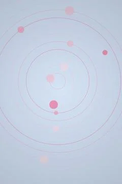 Abstract Planetary System Illustration Stock Photos