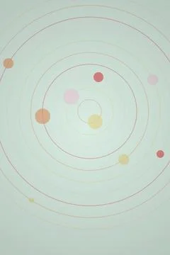 Abstract Planetary System Illustration Stock Photos