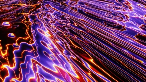 Abstract plasma multicolor pattern. VJ Loop Stock Footage 177283217