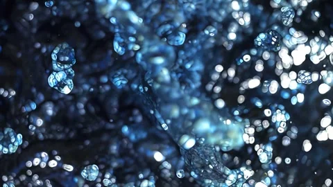 Abstract Plastic Beads Undulating 4K Loop Stock Footage 320317558