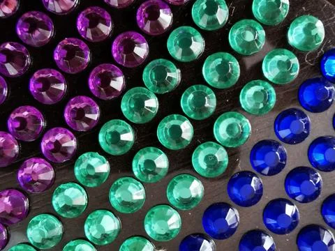 Abstract plastic diamond texture Stockfoto's