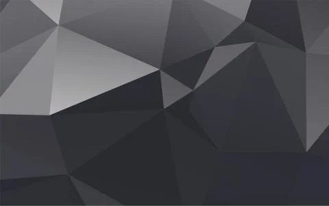 Abstract plastic geometric gray background Stock Illustration