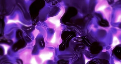 Abstract plastic glow animation on purple Stock Footage 281179288