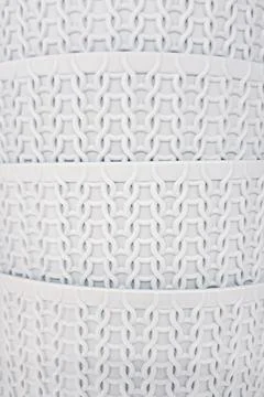 Abstract plastic texture close up. Pattern on fabric. Mesh surface. Stock Photos