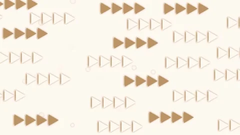 Abstract play triangle pattern background animation Stock Footage 329713901