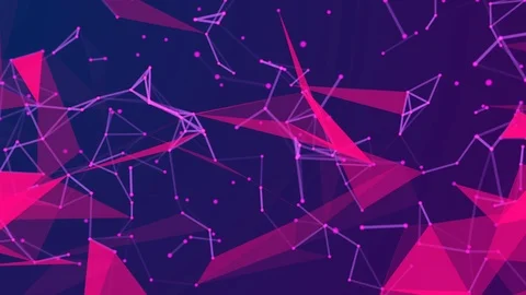 Abstract plexus animation background video footage Stock Footage 117400711