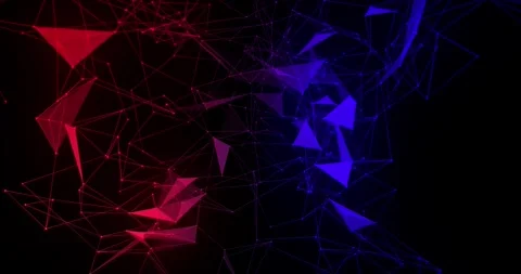 Abstract Plexus Background 4K Video stock 275668786