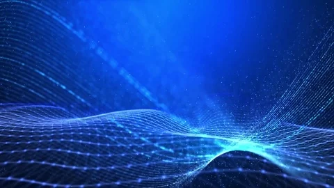 Abstract plexus  background. Digital data Stock Footage 84230422