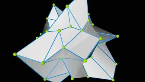 Abstract Plexus background. Stock Footage 165154260