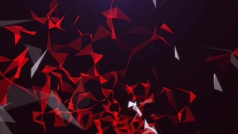 Abstract Plexus Background. Loop animation Stock Footage 72522086