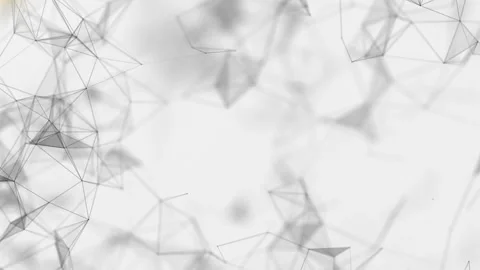 Abstract Plexus Background Looped Grey Video stock 86332742