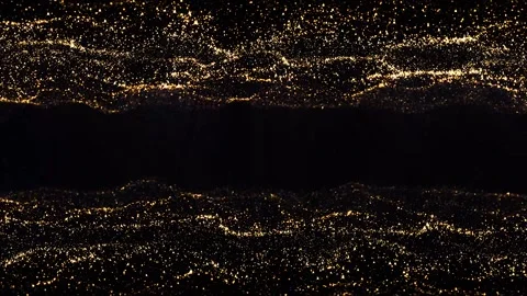 Abstract Plexus blue oving dots and lines geometrical shapes animation. Stock Footage 253476217