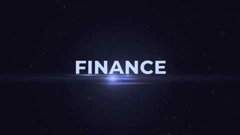 Abstract Plexus Cinematic Financial Background with Text Finance Stock Footage 95754431