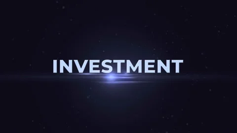 Abstract Plexus Cinematic Financial Background with Text Investment Stock Footage 95754650
