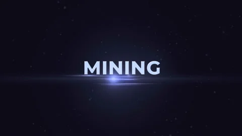 Abstract Plexus Cinematic Financial Background with Text Mining Stock Footage 95754840