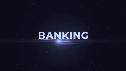 Abstract Plexus Cinematic Financial Background with Text Banking Stock Footage 95802603