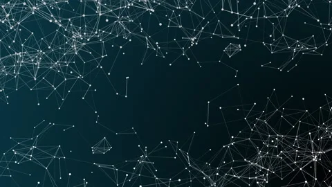 Abstract plexus concept with connectivity Vidéo 257042226