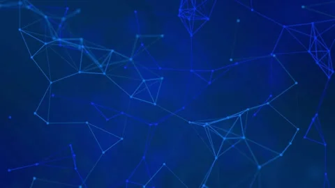 Abstract Plexus connection Background Animation loop video transparent back.. Stock Footage 278667302