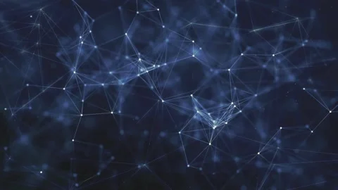Abstract Plexus Connection, Neural Network, Computational Thinking Connection Stock Footage 283095336