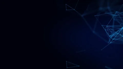Abstract Plexus Digital Geometrical Background 4k animation of an abstract. Stock Footage 313129800