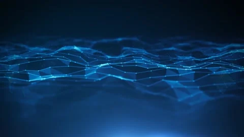 Abstract Plexus Geometrical Background Loop Stock Footage 150274873