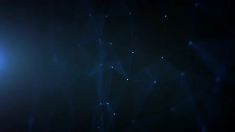 Abstract Plexus Geometrical Background Loop Stock Footage 150391602