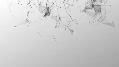 Abstract Plexus Geometrical Background Loop Stock Footage 150442771