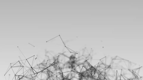 Abstract Plexus Geometrical Background Loop Stock Footage 150442796