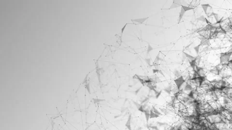 Abstract Plexus Geometrical Background Loop Stock Footage 150442800