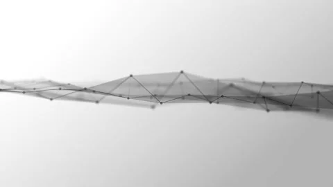 Abstract Plexus Geometrical Background Loop Stock Footage 150556790