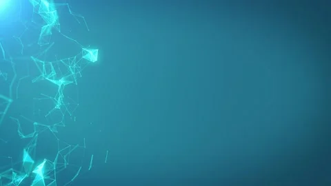 Abstract Plexus Geometrical Background Loop Video stock 150818694