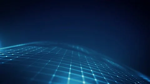 Abstract Plexus Geometrical Background Loop Stock Footage 151005909