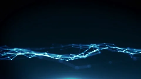 Abstract Plexus Geometrical Background Loop Stock Footage 151020834
