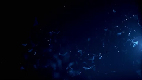 Abstract Plexus Geometrical Background Loop Stock Footage 151095431