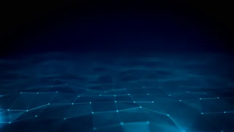 Abstract Plexus Geometrical Background Loop Stock Footage 151141912