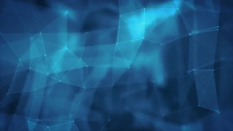 Abstract Plexus Geometrical Background Loop Stock Footage 151249247