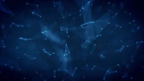 Abstract Plexus Geometrical Background Loop Stock Footage 151315423